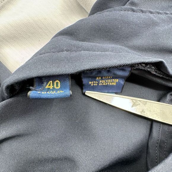 Polo Ralph Lauren Performance Mens 40 Stretch Classic Fit Chino Navy Golf Shorts - Picture 5 of 10